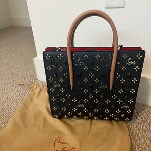 Christian Louboutin Studded Handbag - Black